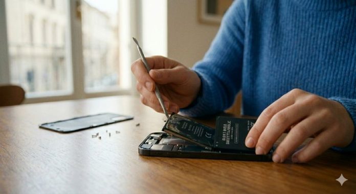 sostituzione batteria cellulare