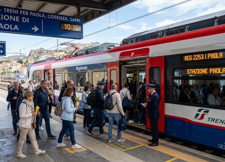 San Francesco di Paola: treni straordinari per i solenni festeggiamenti del Patrono