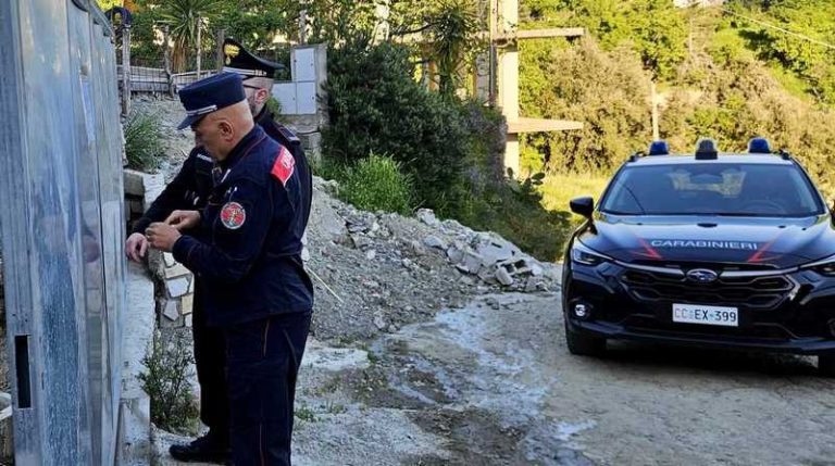 Carabinieri Catanzaro piattaforma cemento Zagarise