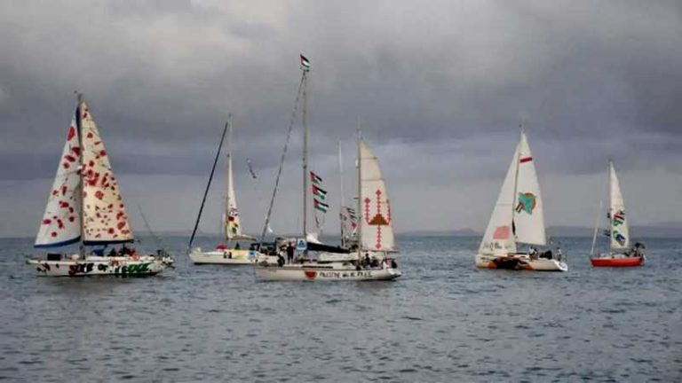 Global Sumud Flotilla_barche