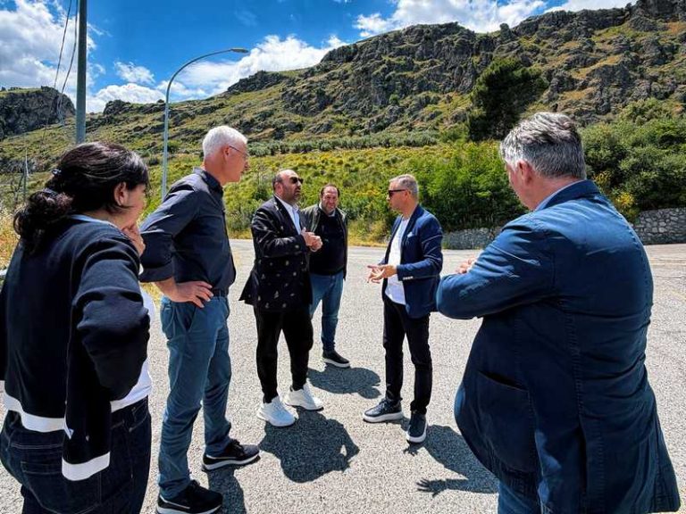 Sopralluogo Garofalo strade cassano