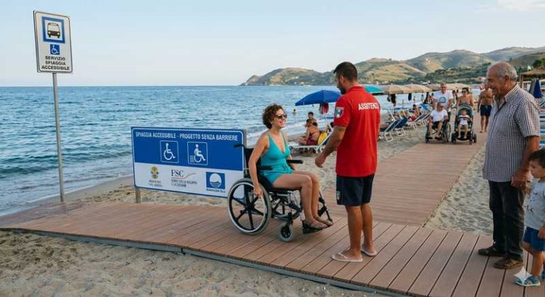accessibilità spiagge disabili
