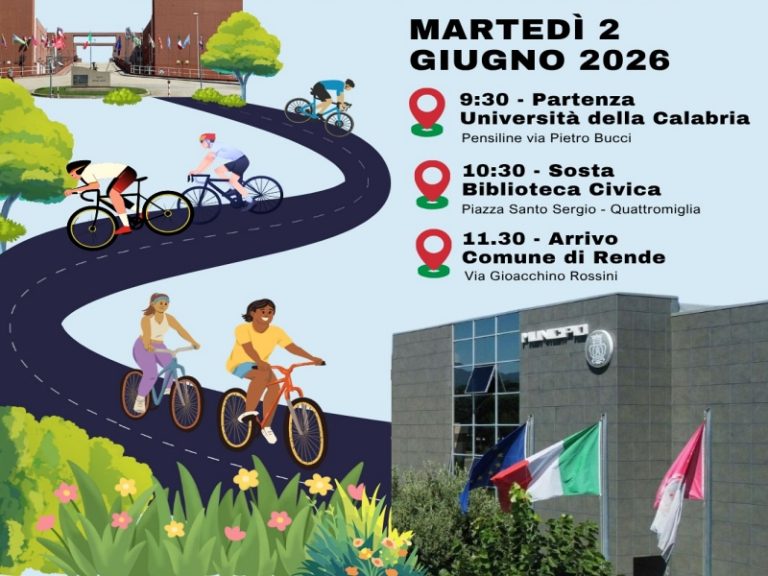 Pedalare è salute: a Rende il benessere si conquista su due ruote