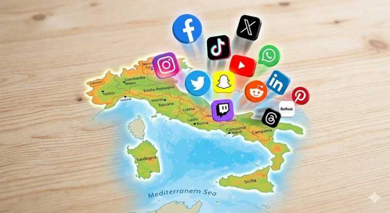 canali social regioni italiane