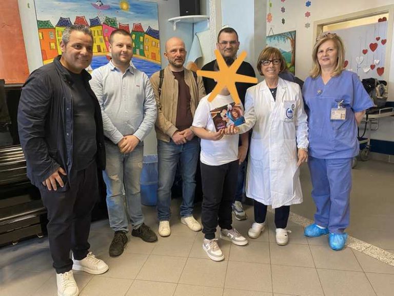 cena straordinaria realizza desiderio bam,bino oncologico