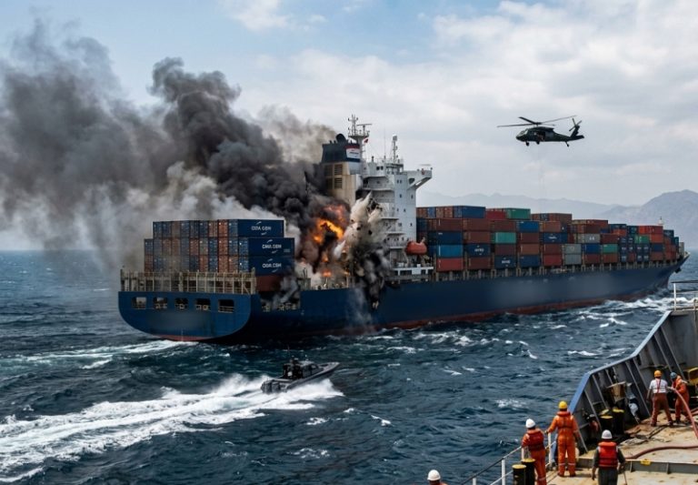 Tensione nel Golfo: colpita nave francese nello Stretto di Hormuz. Feriti tra l’equipaggio