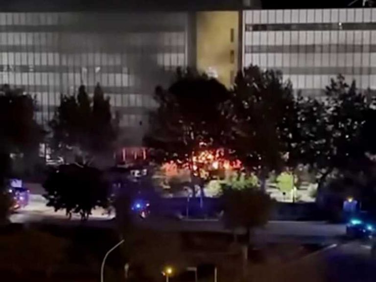 incendio palazzo provincia cosenza