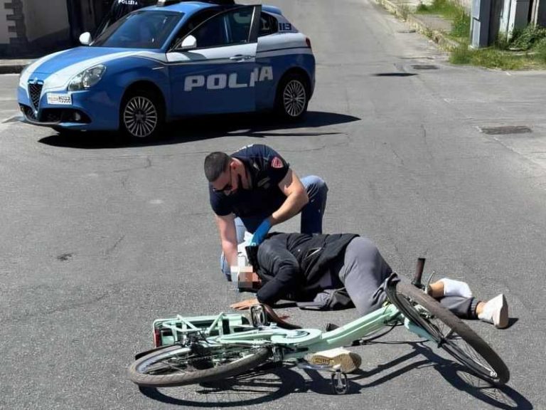 incidente bici gioia tauro