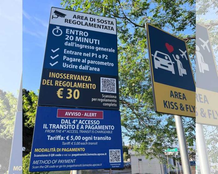 parcheggio aeroporto lamezia