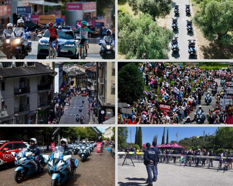 polizia giro ditalia
