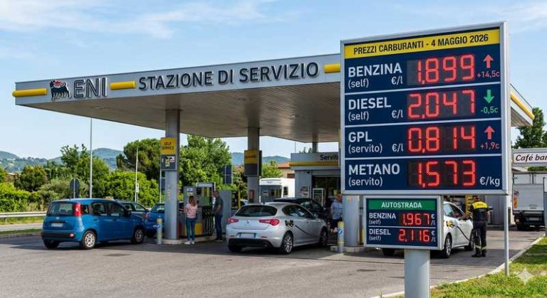 prezzi carburamti eni