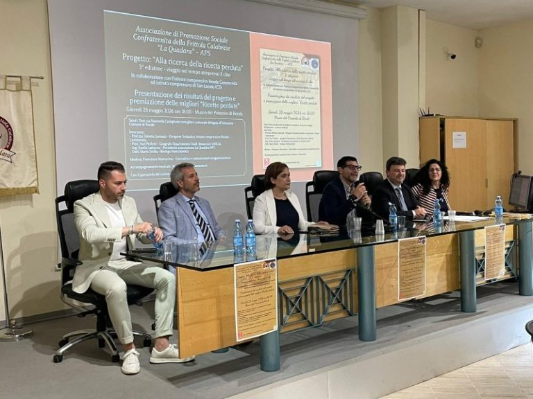 A Rende rivivono le antiche tradizioni: grande successo per la premiazione delle “Ricette perdute”