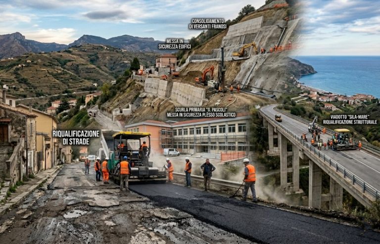 Una ventata d’ossigeno per la Calabria: in arrivo oltre 244 milioni per la sicurezza del territorio
