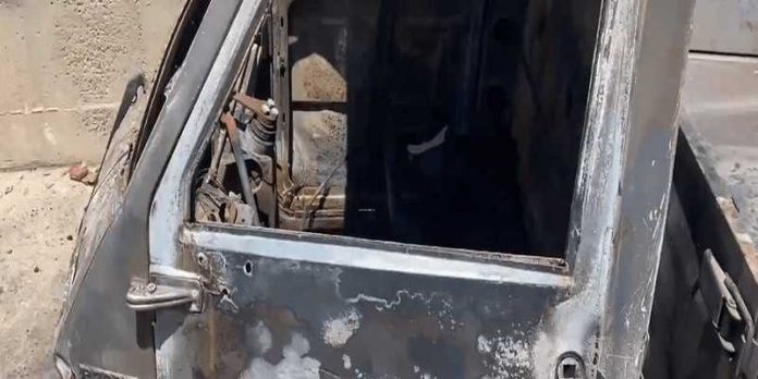 Cosenza incendio mezzo cimitero