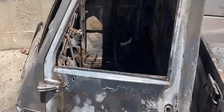 Cosenza incendio mezzo cimitero
