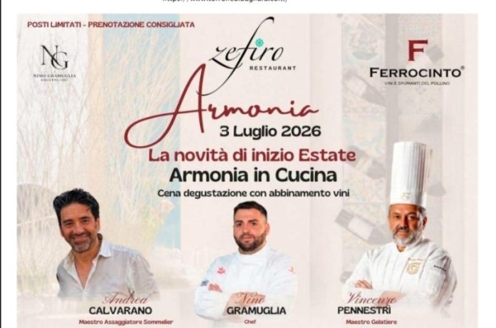 cena degustazione bagnara