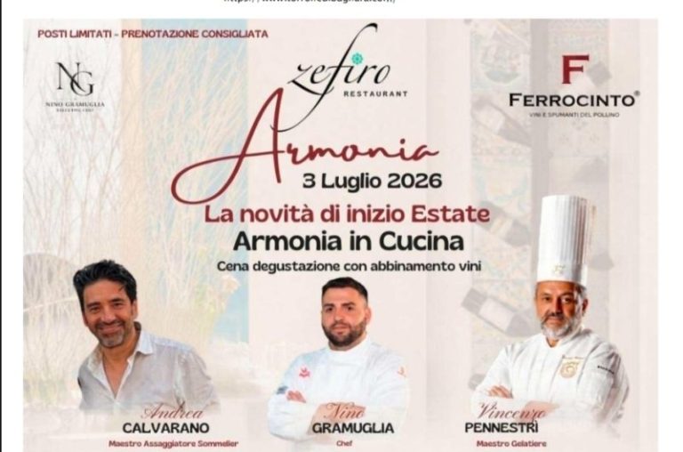cena degustazione bagnara