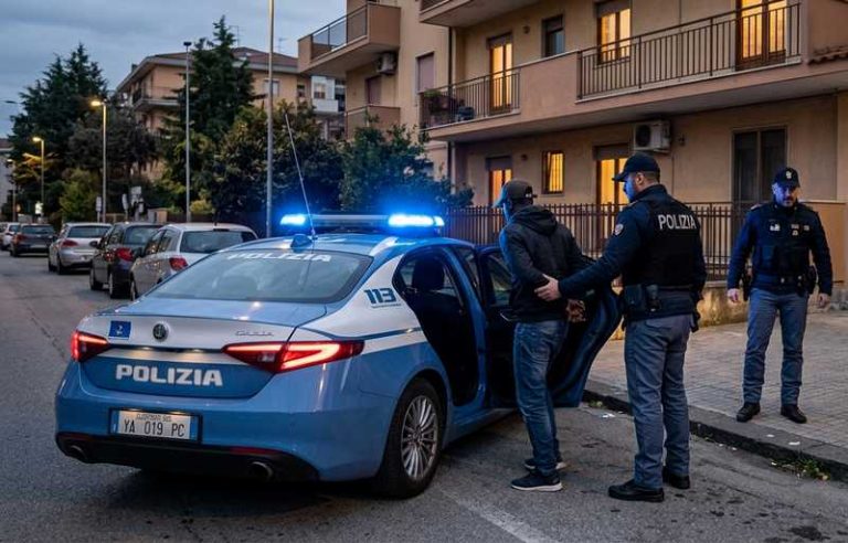 arresto straniero polizia
