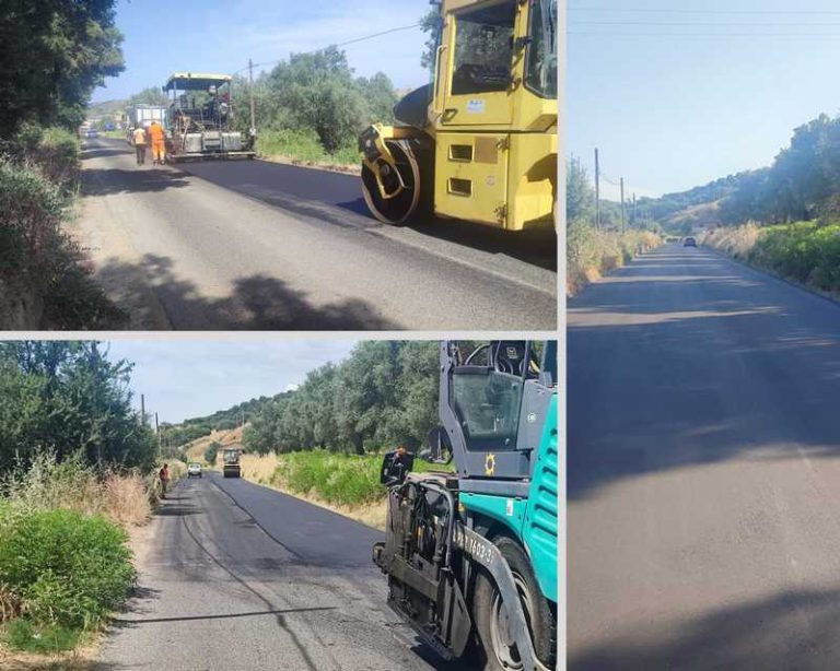 bitumazione strada provinciale sp177