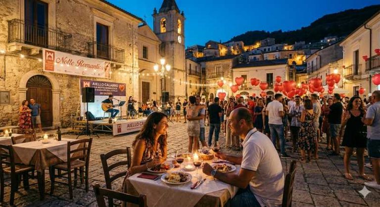 cena romantica borgo