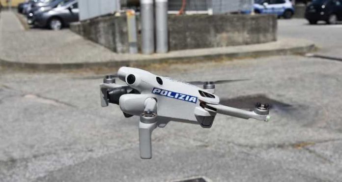 drone polizia catanzaro