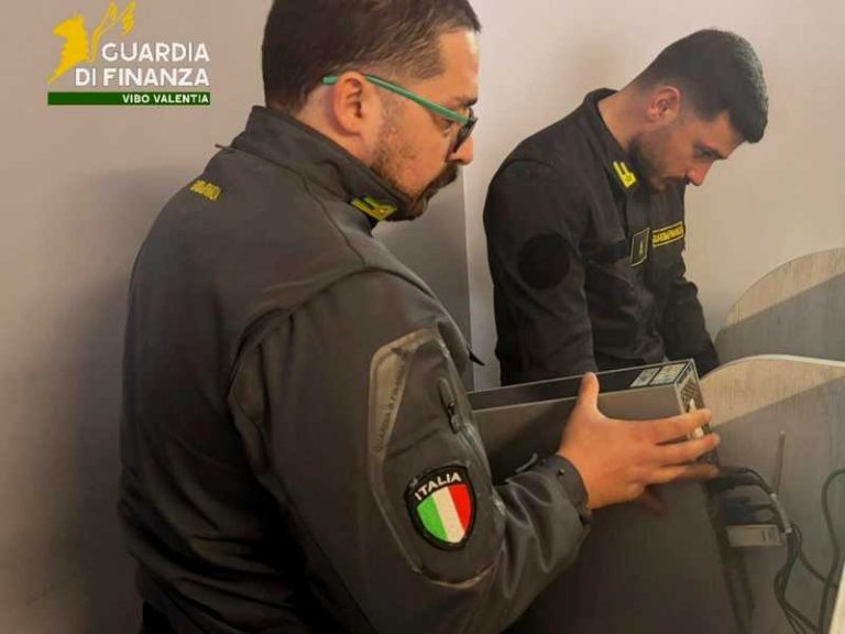 gdf centro scommesse illegale vibo