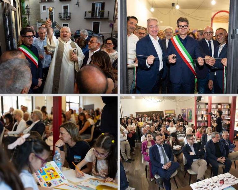 inaugurazione biblioteca calovetp