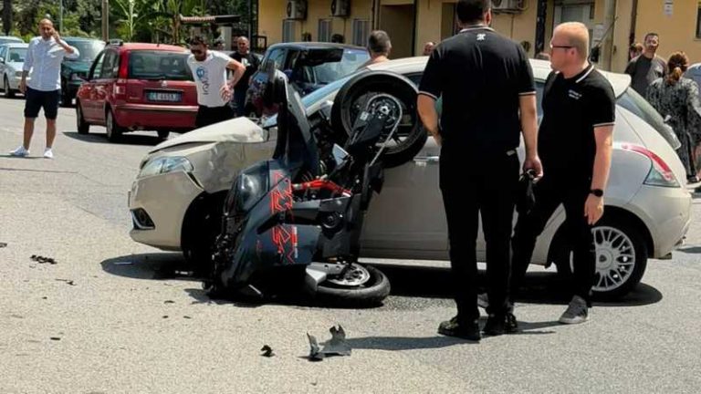 incidente moto nocera terinese