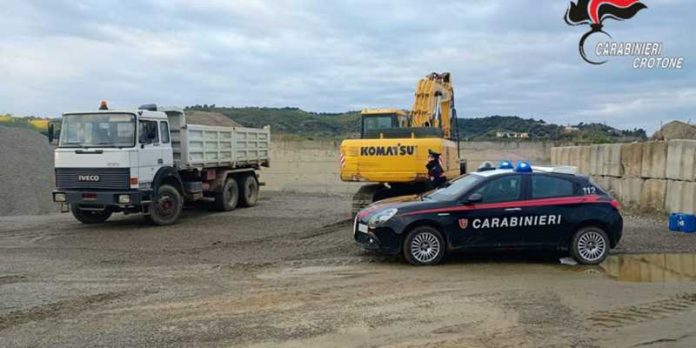 lavoro nero cantiere cirò