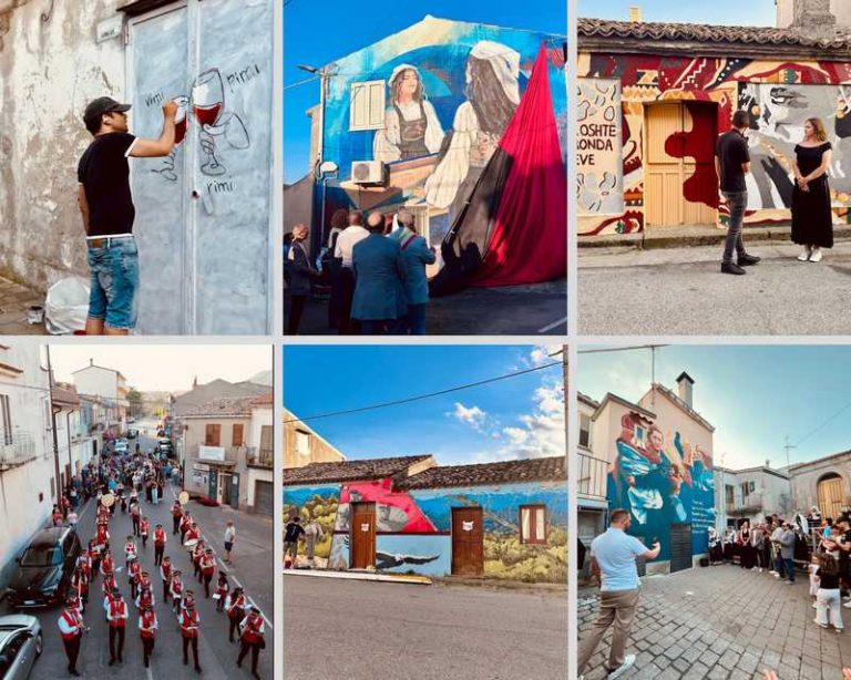 murales arbëreshë pallagorio