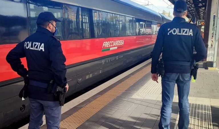 polfer controlli treni stazione ferroviaria