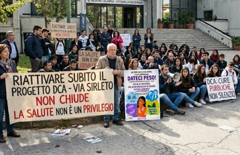 Disturbi alimentari: negato il diritto alle cure, genitori e pazienti scendono in piazza