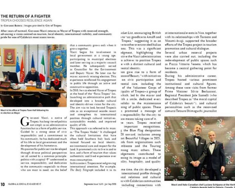 tropea rivista segmento