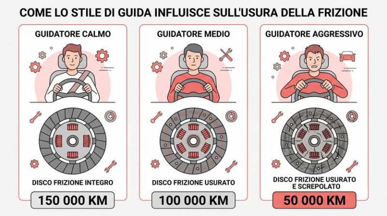 usura frizione
