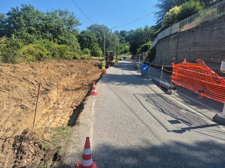 Messa in sicurezza della SP 248: lavori a pieno ritmo per la Luzzi–Sambucina