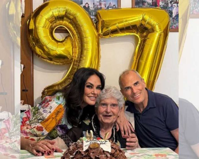 Maria Grazia Cucinotta compleanno mamma