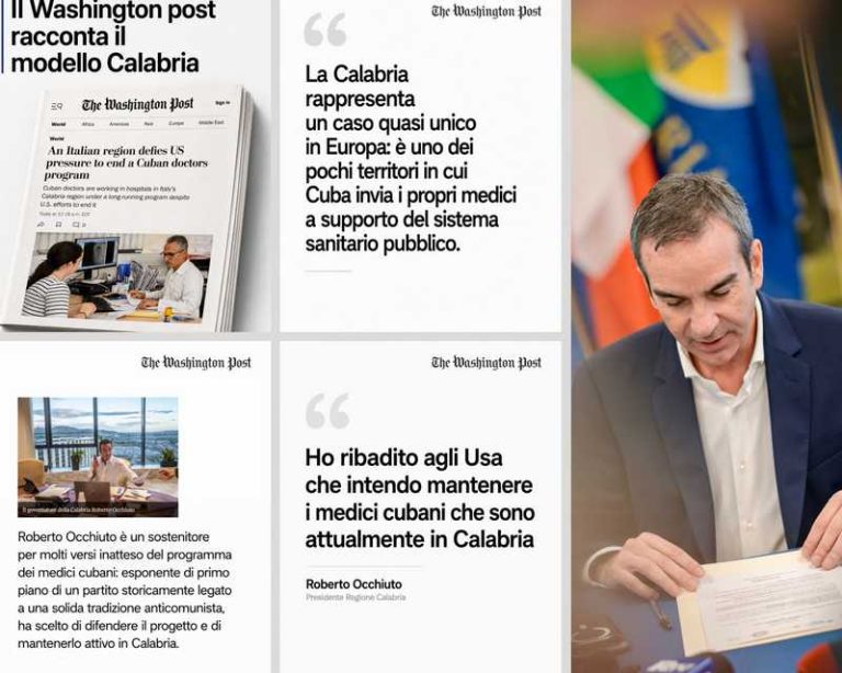 Washington Post medici cubani calabria