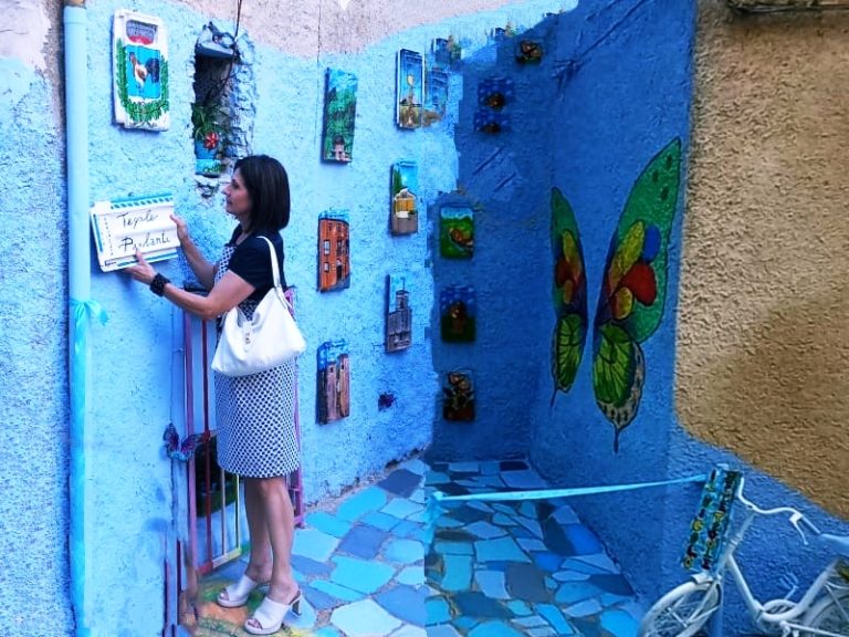 Le “Tegole Parlanti” conquistano Belsito grazie alla spinta della Sindaca Elvira Cozza