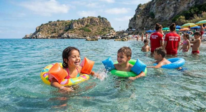 bambini mare sicurezza