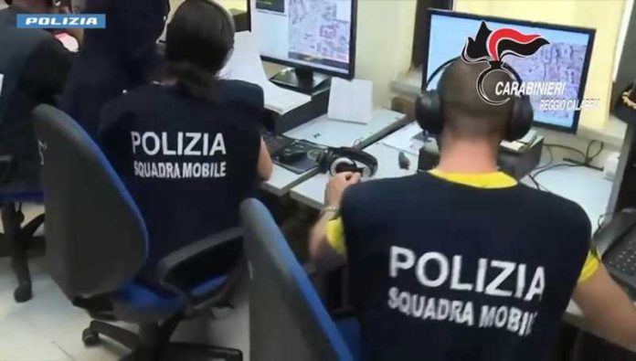 carabinieri polizia reggio blitz antindrangheta