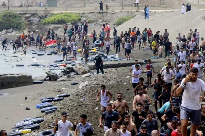 ceuta invasione migranti