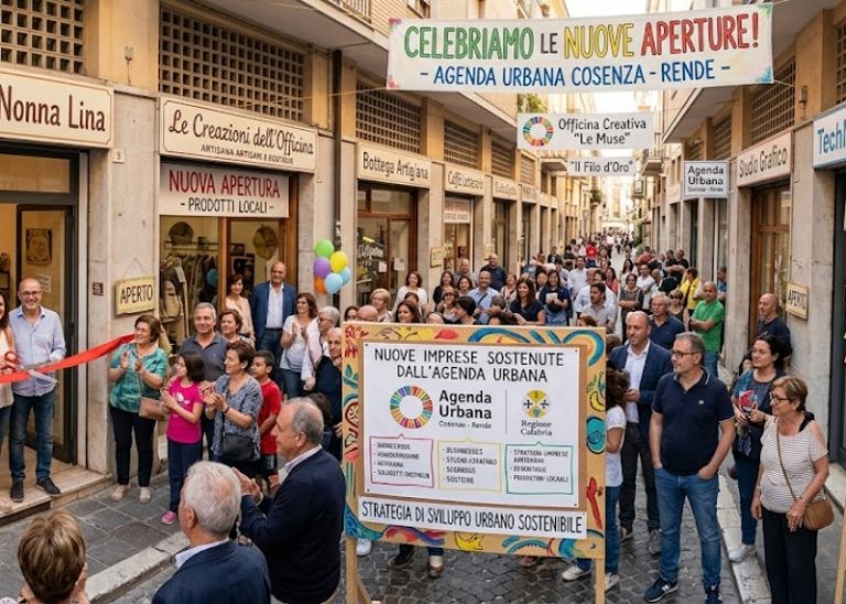 Fondi UE per Cosenza e Rende: oltre 1,5 milioni di euro di aiuti per lo sviluppo delle imprese locali