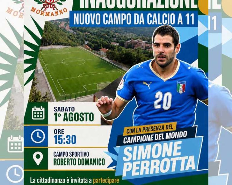 inaugurazione campo mormanno
