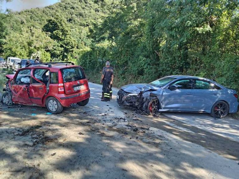 incidente stradale serrata