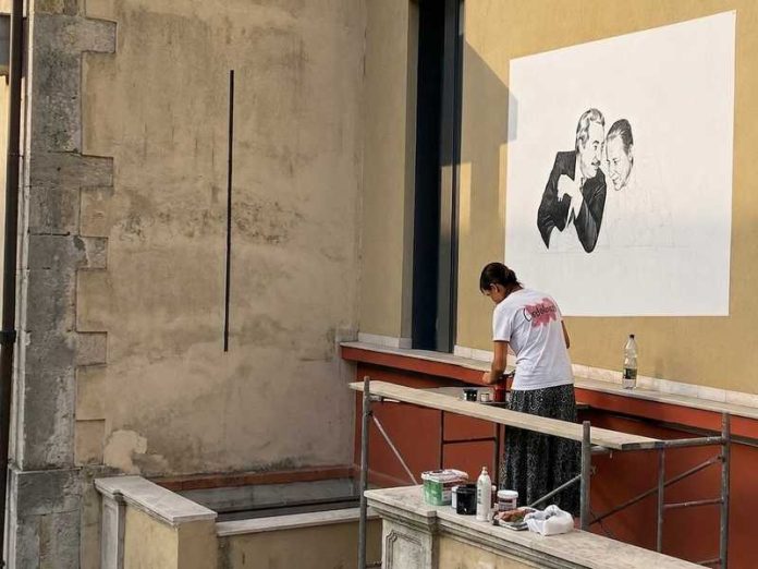 murale borsellino paola