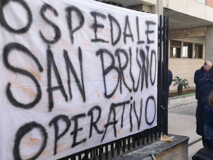 protesta asp vibo serra san bruno