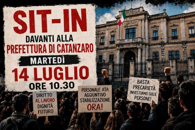 protesta tirocinanti scuola catanzaro