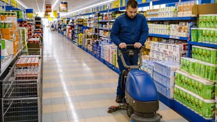 pulizie supermercato