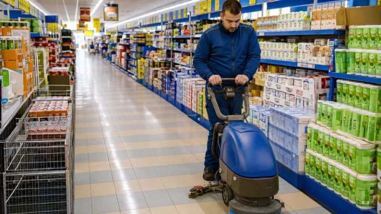 pulizie supermercato