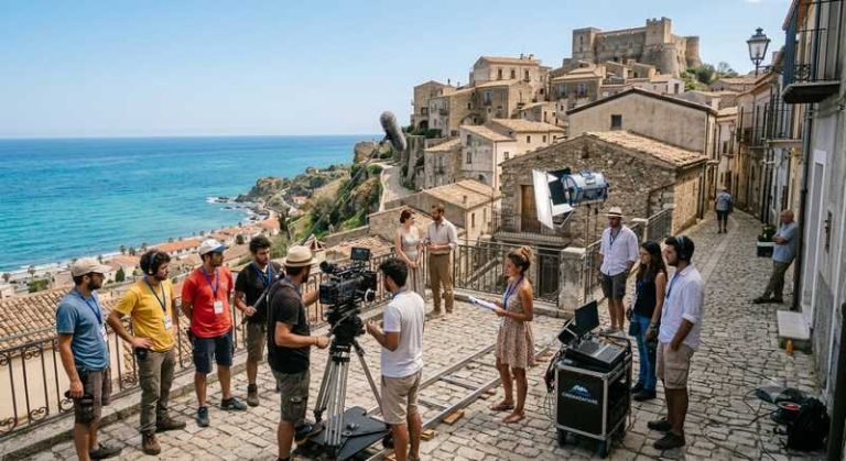 set cinema film borgo